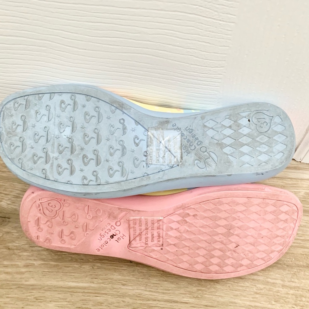 Chocolaticas WOMENS Ramen Girl Flats MaryJanes Shoes - HCD 37 - 7 - 7.5 - Picture 5 of 8